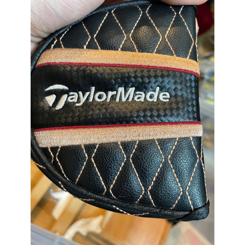 TAYLORMADE GOLF TP PATINA PUTTER HEADCOVER MALLET HEAD COVER GOOD